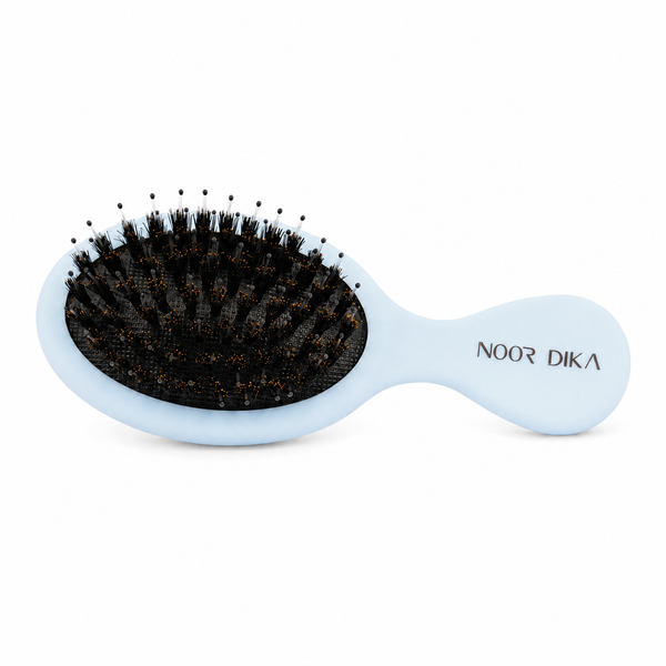Oval Baby Brush - Baby Blue